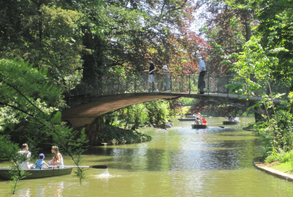 Parc de l'Orangerie à Strasbourg, parc accessible PMR